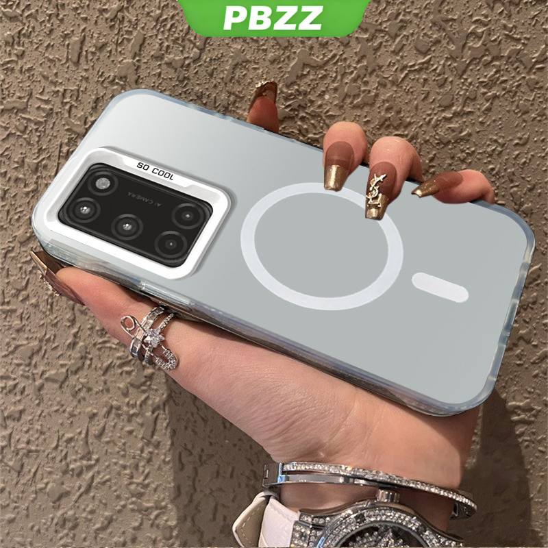 FOR ốp lưng Dành CHO Ốp điện thoại OPPO A52 OPPO A92 OPPO A74 5G Ốp lưng cứng TPU Bảo vệ mịn màng Vỏ chống sốc thiết kế mới thẩm mỹ Không dây thu hút từ tính CYBSWX01