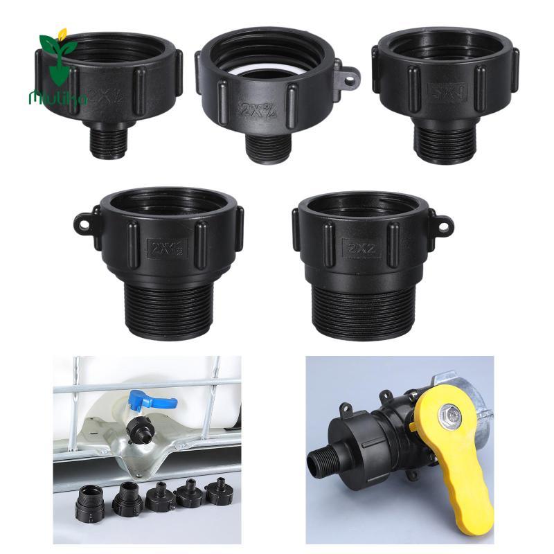 Miulika IBC Tote Adapter nối thoát nước cho bể nước, nắp IBC, lắp thùng IBC tấn xô