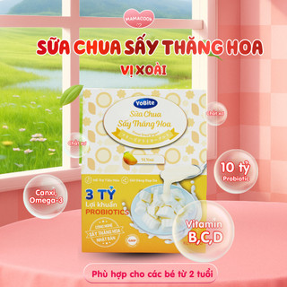 Sữa Chua Sấy YoBite Healthy 30Gr Vị Xoài - Bổ Sung 10 Tỷ Lợi Khuẩn Probiotics - Hỗ Trợ Tiêu Hóa