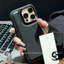 Ốp Lưng Cho IPhone 16 17 11 13 15 14 12 Pro Max Air XR X XS MAX 16 Plus Vỏ chống sốc kết cấu da tối giản đầy màu sắc