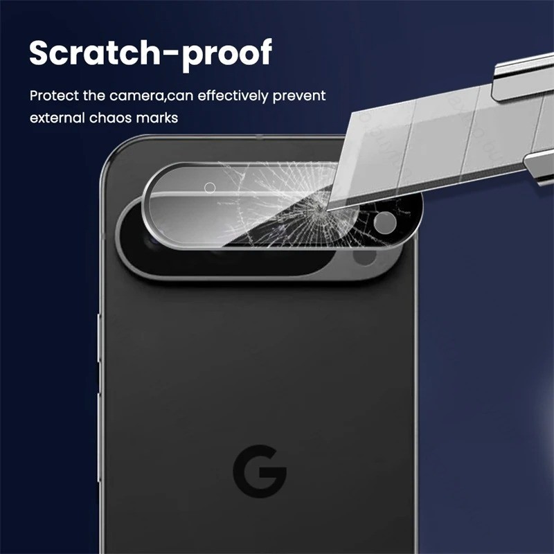 3D Full Camera Bảo Vệ Cho Google Pixel 10a 10 9 Pro XL Đen Edge Ống Kính Máy Ảnh Kính Cường Lực Cho Google Pixel 8 7a 7 Pro Ốp lưng Phụ Kiện Bảo Vệ Ống Kính