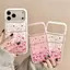Bìa Bướm Trắng Hoa Hồng Dành Cho Ốp Lưng Điện Thoại Iphone 16 17 Air 14 13 11 Pro