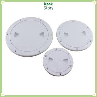 NOOKSTORY - Tấm sàn tròn vặn vít ABS chống trượt, phù hợp cho tàu thuyền và du thuyền