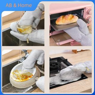 ABQ 1 / 2 Cái Găng Tay Vệ Sinh Công Việc Nhà Dây Thép Bóng Đĩa Rửa Găng Tay Nhà Bếp Chống Thấm Nước Bàn Chải Bát Dầu Hiện Vật Dụng Vệ Sinh VN