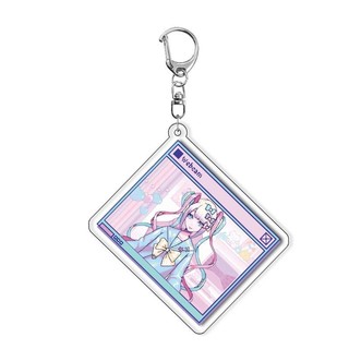 Needy Streamer Quá Tải Anime Móc Khóa Ame-chan KAngel Noa Amano Nam Móc Chìa Khóa Dành Cho Nữ Hoạt Hình Hình Acrylic Mặt Dây Chuyền Quà Tặng