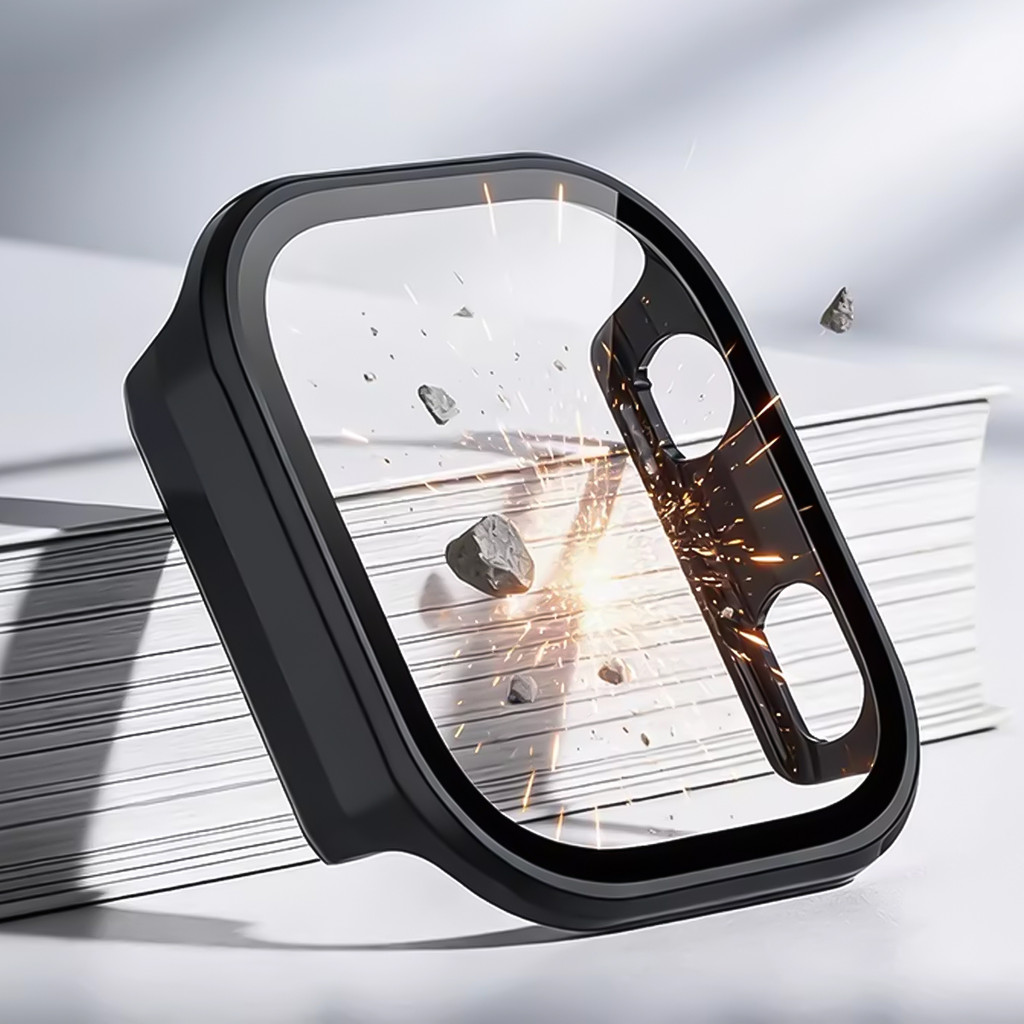Vỏ PC + Kính Cho Redmi Watch 6 Tấm Bảo Vệ Màn Hình Chống Trầy Xước Phim ốp Bảo Vệ Phụ Kiện