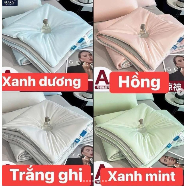 CHĂN HÈ LỤA COOLING 2Mx2M3