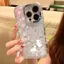 Mặt Nạ Hoa Anh Tú Cao Cấp 16 Ốp Lưng Iphone 17 Đính Đá Nhấp Nháy 14/13/11 Pro