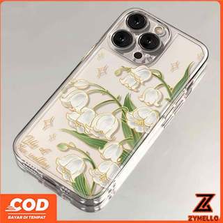 Thích hợp cho OPPO Reno15F Reno15 PRO Reno14F Reno 13F Reno12 F Reno 11F Reno10 Reno8Z Reno7Z Reno8T Reno5 Reno4 Reno6z Vỏ điện thoại TPU chống sốc hình chuông trắng đẹp