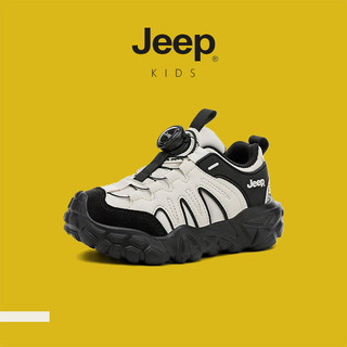 JEEP Giày Đi Bộ Cho Trẻ Em - Nút Xoay Chống Trơn Trượt Nhẹ, Phù Hợp Mùa Xuân Thu
