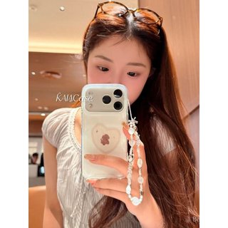 Ốp Điện Thoại Thích Hợp Cho iPhone Graffiti Gấu Tình Yêu Thích Hợp Cho iPhone11promaxs13 Vỏ Điện Thoại 16Plus17xr15 Dây Xích 12 / 14 Vỏ Bảo Vệ 9NGQ