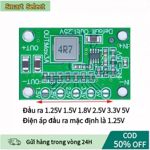 【COD】Mô đun nguồn CA-1235 ổn áp 3A, hỗ trợ đầu ra 1.5V 1.8V 2.5V 3.3V 5V, lý tưởng cho mạch vi điều khiển Arduino.