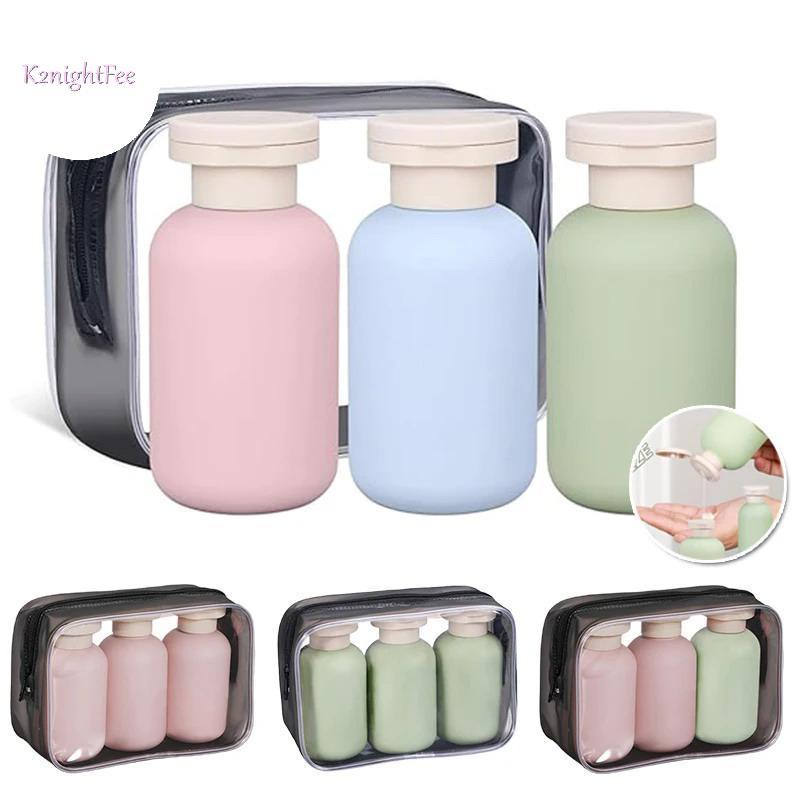 Bộ Chai Bóp Du Lịch K2nightFee Ống Silicon Mềm Chống Rò Rỉ Cho Dầu Gội Lotion Nhỏ Gọn Và Di Động Cho Ngày Lễ Ngoài Trời Và Văn Phòng VN