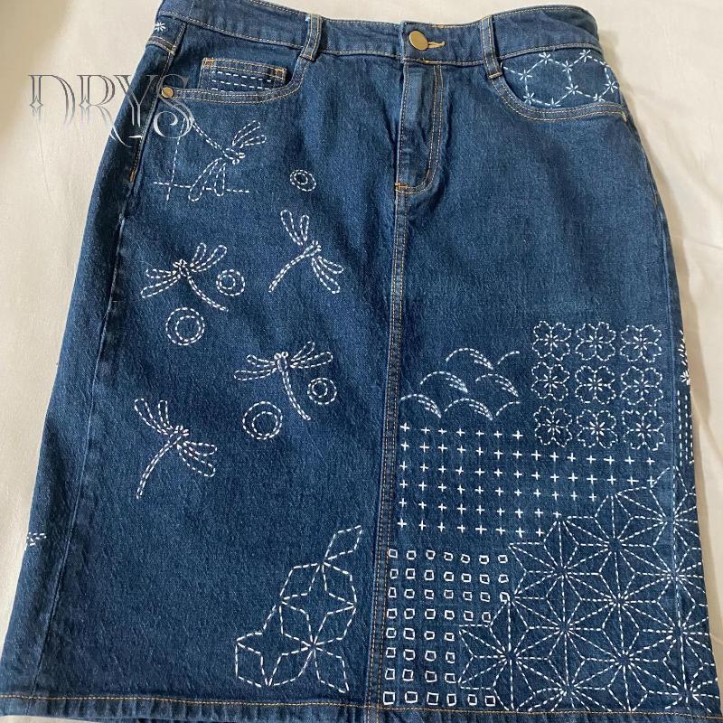 (TFT) 9 / 32 Cái Bản Mẫu Thêu Sashiko DIY Hình Học Chắp Vá stencil Có Thể Tái Sử Dụng PET stencil Handmade Thêu Thủ Công Dụng Cụ Thủ Công MỚI