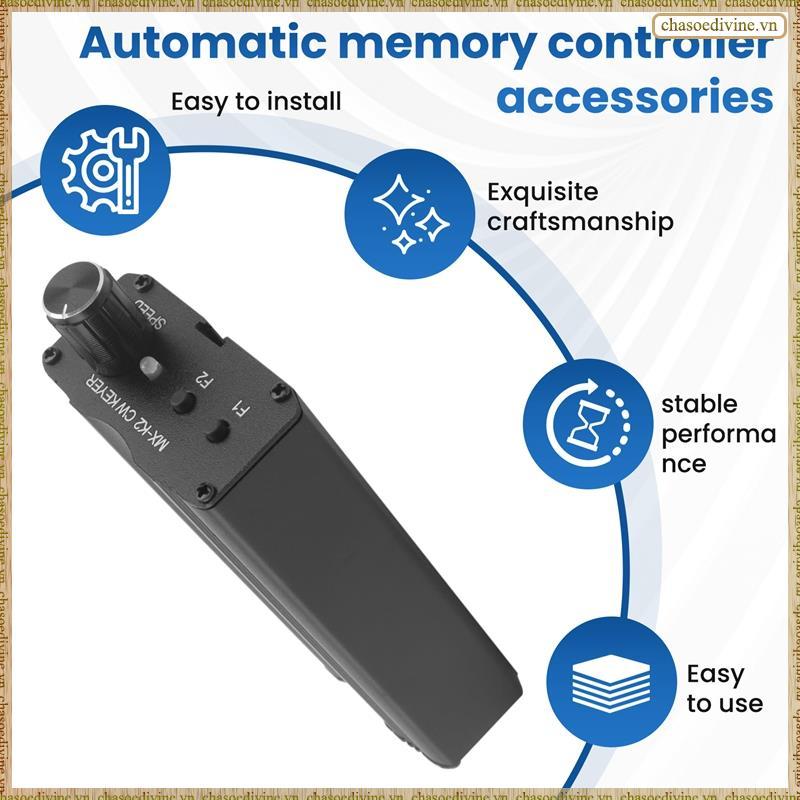 [K O G X] MX-K2 CW Keyer Bộ điều khiển chìa khóa tự động Mã Morse Bộ điều khiển chìa khóa bộ nhớ tự động cho bộ khuếch đại vô tuyến