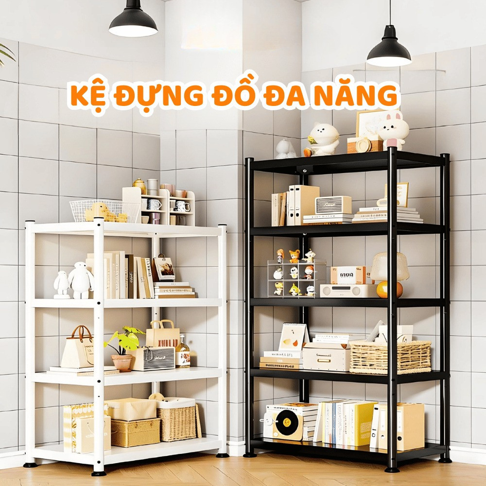 Kệ Nhà Bếp Đa Năng Nhiều Tầng DINO– Giá Để Gia Vị, Xoong Nồi Chịu Lực, Kệ Bếp Tiết Kiệm Không Gian