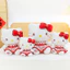 BH2 Sanrio Hello Kitty Plushie Quà Tặng Hoa Hồng Nơ Sang Trọng Cotton Đồng Hành Búp Bê Gối Mềm HB2
