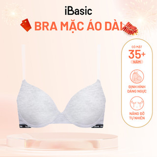 Áo ngực có gọng Cotton USA iBasic mút mỏng cúp T-Shirt BRAY108