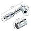 Khớp vòi phun mỡ áp suất cao 90° phụ kiện dụng cụ bôi trơn, Khớp Vòi Phun, Khớp Nối 90°, Công Cụ Lắp Ráp Mỡ