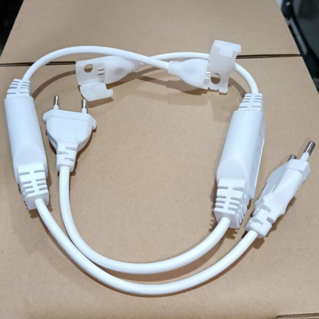 Nguồn led bấm 2835 có phích cắm điện 220V chuyên dùng cho dây led  2 hàng nhấp nháy nhiều kiểu