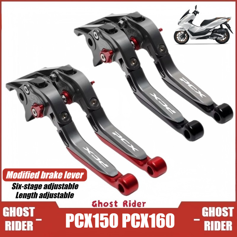 Dành Cho Xe HONDA PCX150 PCX160 Có Thể Điều Chỉnh Phanh Đòn Bẩy Ly Hợp CNC Nhôm Xe Máy Sửa Đổi Phụ Kiện