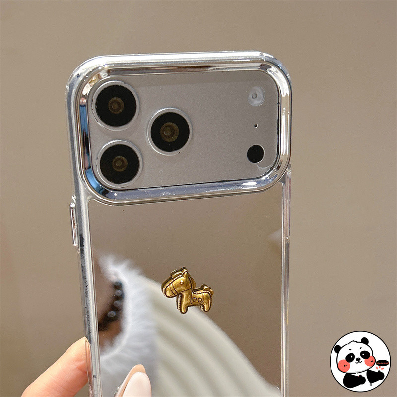 Ốp Điện Thoại Gương Ngựa Vàng Năm Mới Cho Honor 500 400 300 Pro Ultra 200 Smart 100 90 Lite 80 70 60 50 Pro Plus 60 50 SE Magic 8 7 6 Pro 5 4 Lite Vỏ Mềm Sang Trọng