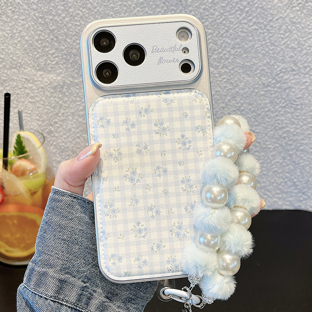 Ốp điện thoại Windows lưới hoa màu xanh cho iPhone 17 Pro Max 16 15 14 13 Vỏ bảo vệ chống sốc