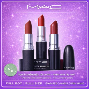 Son T𝐡ỏ𝐢 𝙈𝘼𝘾 Matte Lipstick 3g Full Box/ Full Size Chính Hãng