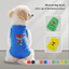 Áo vest thú cưng cỡ S-2XL, có họa tiết chuột Mickey và vịt Donald, có nhiều màu sắc, thích hợp cho cả sử dụng trong nhà và ngoài trời, và phù hợp với tất cả chó mèo nhỏ.