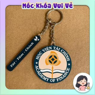 Móc Khoá Trường Đại Học, Móc Khoá Logo Trường Đại Học Kèm Slogan Bùa Thi Đỗ in theo yêu cầu - DH