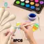 8x Gỗ Maracas Nhạc Cụ Mini Vẽ Tay Maracas Cho Fiesta Bé Tắm Lễ Hội Âm Nhạc Đảng Ủng Hộ Tranh DIY