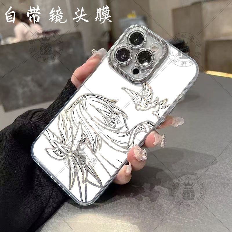 Ốp điện thoại Gạc lông vũ Genshin Impact / Columbina / Genshin Columbia Q iPhone16 / vdsf