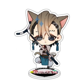 Anime Manga Gachiakuta 10cm Acrylic Stand Model Plate Keychain Rudo Enjin Riyo Jabber Desk Decor Collection Cosplay