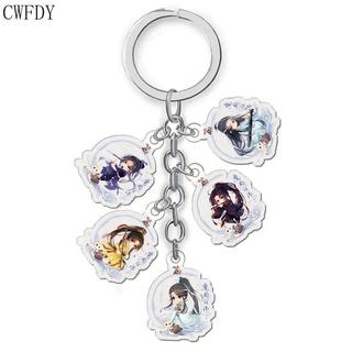 Anime NANA Osaki Keychain K-ON! Arcylic Key Chain Bag Accessories 5 in 1 Pendant Jewelry Decoration for Women Men Birt