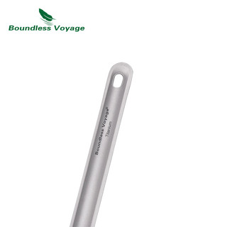 Boundless Voyage Titan Thìa Spork Tay Cầm Dài Nhẹ Dao Kéo Flatware Cho Cắm Trại Ngoài Trời Du Lịch Sử Dụng Tại Nhà