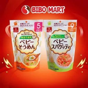 Mì Somen Hakubaku Mì Ăn Dặm Nguyên Chất Rau Củ Nhiều Vị Trên 5 Tháng Túi 100g - Bibo Mart