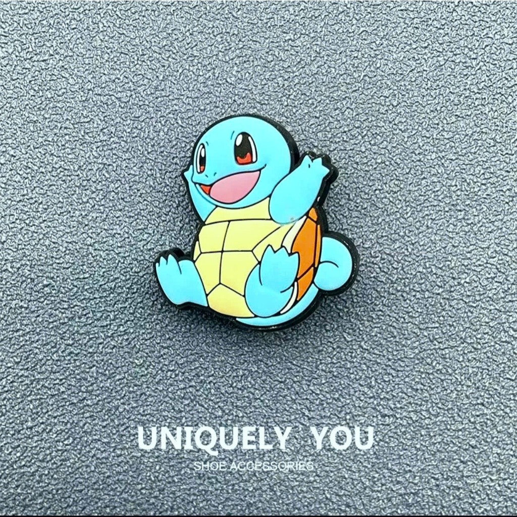 CHARM CHÍNH HÃNG: CHARM GẮN DÉP POKEMON - HÀNG CHẤT DÀY - CỨNG- NÚT GẮN XỊN