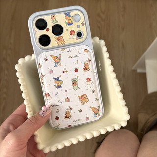Ốp điện thoại PU materia cho iPhone 17 Pro max 16 Pro max Star Baby