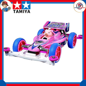 Tamiya Mini 4WD Racer Series No.89 "Pig" Super-II Chassis Model Kit (18089)