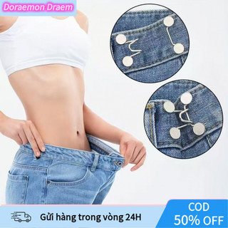 【COD】Ghim cài điều chỉnh eo quần thông minh - Dễ dàng lắp đặt, giúp thu nhỏ vòng eo nhanh chóng mà không cần may vá