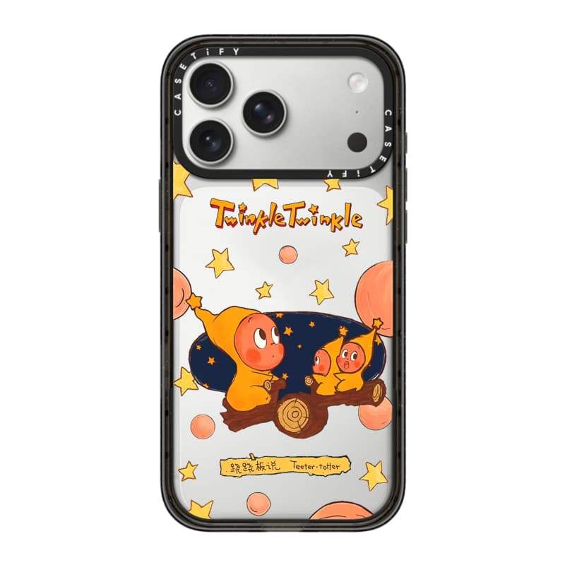 CASECASE X Twinkle Twinkle Case Đen / Xanh da trời / Hồng Bộ sưu tập kẹo Fizz Màu sắc Rõ ràng Cứng Từ tính Vỏ tác động cho Apple IPhone 13 14 15 16 17Pro Max Plus Có Hộp