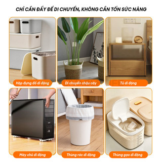 【COD】Bánh xe công nghiệp có bi với khả năng chịu lực vượt trội, là giải pháp lý tưởng cho việc di dời máy móc, pallet.