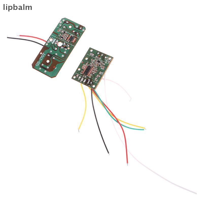 [lipbalm] Bảng điều khiển từ xa RC 4CH Bảng thu phát PCB Phụ kiện xe hơi RC có hệ thống vô tuyến ăng-ten Đẹp