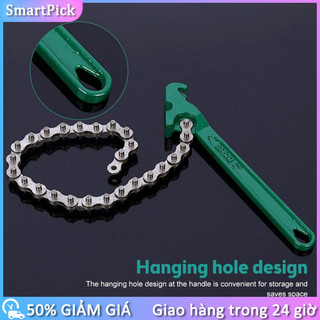 Cờ Lê Xích Răng Cưa 8-12 Inch - Mở Lọc Dầu Nhớt & Ống Nước, Thép Cứng Chống Trượt