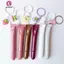 Springevenstar 10 / 15ml Ống Lipsti Trống Có Móc Khóa Mặt Dây Chuyền Bóp Sub-Bottling Hộp Đựng Chất Lỏng Có Thể Đổ Lại Chai Lipgloss Mẫu Chai Springevenstar