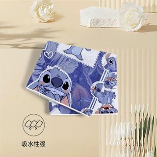 Stitch Trẻ Em Khăn Thấm Hút Nước Không Lint Nhanh Khô Khăn Tắm Chơi Mồ Hôi Thể Thao Thảm Thảm Khăn Đi Biển