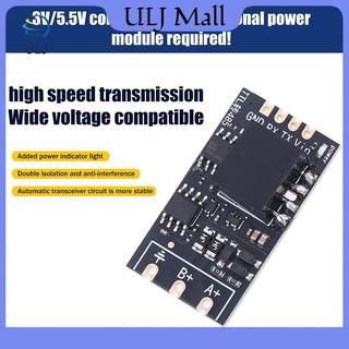 ULJ 1 / 2 Cái Cách ly TTL sang RS485 Mô-đun bảng cấp độ Serial Tự động đảo ngược tốc độ cao 2Mbps Cách ly nửa song công.