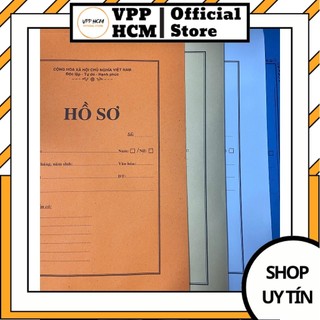 Xấp 10 Cái Bao Thư Hồ Sơ F4 nhiều màu – Dày, Bền, Tiện Lưu Trữ