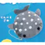 Hàng có sẵn Đồ chơi viên nang Sanyodo Nhật Bản Yuanyuan Marine Life Túi sang trọng Lưu trữ mặt dây chuyền Thiết thực 8G4K