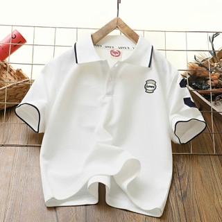 Áo polo bé trai 18-52kg mẫu chữ LOVE. Chất liệu co dãn, thiết kế đẹp. H36